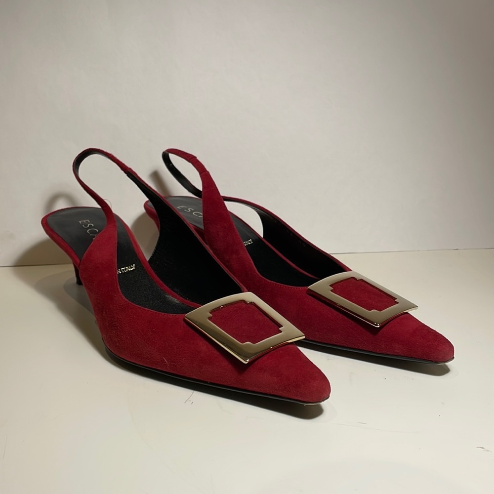 Escada Red Pumps